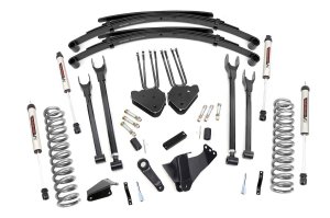 Ford F-250 Super Duty Suspension Lift Kit - Rough Country - 8 Inch Lift | 4 Link | RR Springs | V2 - '05-'07 Ford F-250 Super Duty Suspension Lift Kit - Rough Country - 8 Inch Lift | 4 Link | RR Springs | V2 - '05-'07